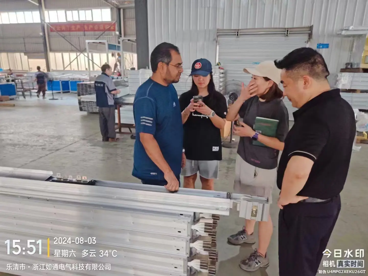 The customer conducted an on-site factory audit and placed an order of RMB 12 million!